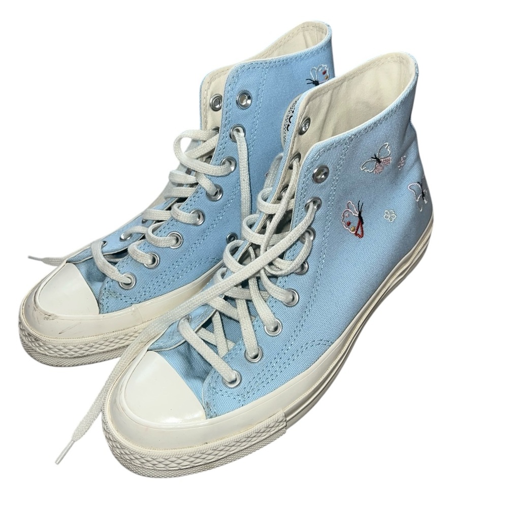 Converse Chuck Taylor All Star High Top Sneakers - Light Blue EUC